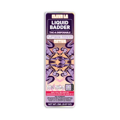 Liquid Badder 70% THC-A Disposable 2 Grams (2000mg)