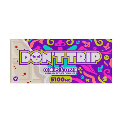 Dozo Don’t Trip Mushroom Chocolate Bar (5100mg)