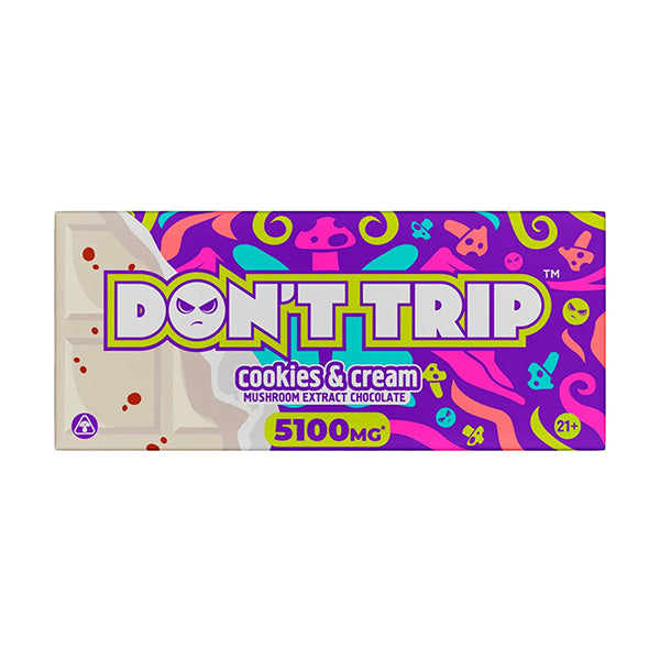 Dozo Don’t Trip Mushroom Chocolate Bar (5100mg)