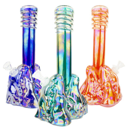 11.5″ Lava Glass Water Pipe – (Assorted Colors)