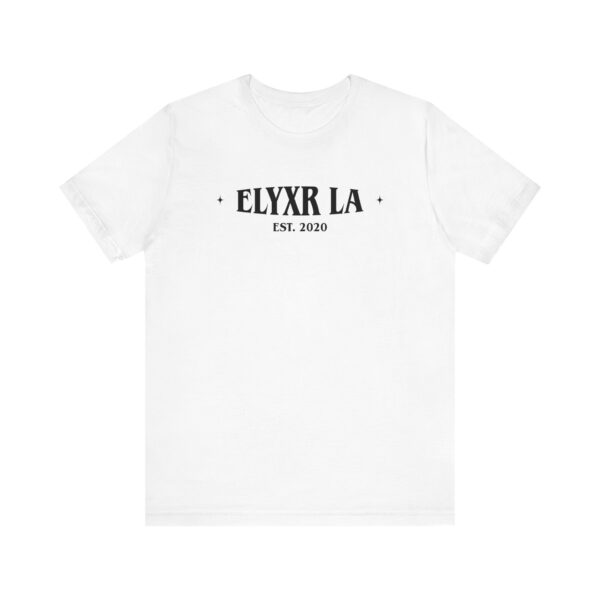 Elyxr Logo Unisex Jersey Short Sleeve Tee