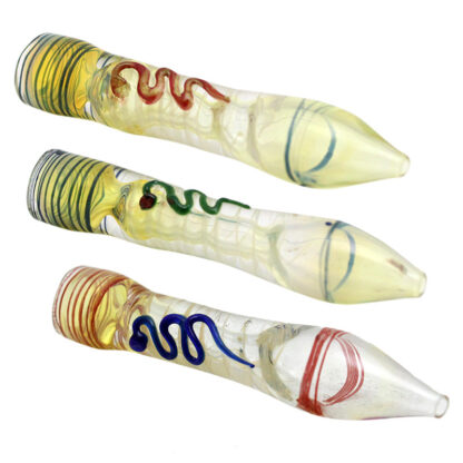 3.5″ Snake Glass Chillum