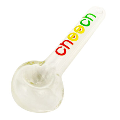 4″ Cheech Glass Lollipop Rasta Hand Pipe