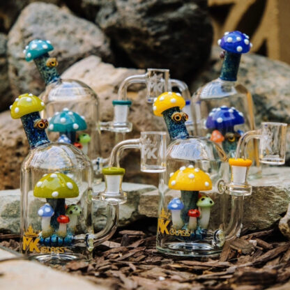 MK100 Trippy Mushroom Premium Dab Kit