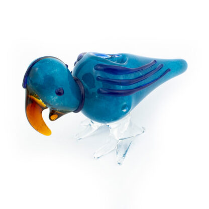 5.5″ Parrot Bird Glass Hand Pipe