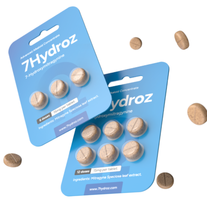 7Hydroz 7-Hydroxy Kratom Alkaloid Tablets