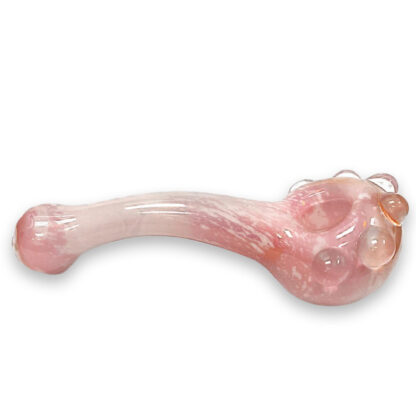 6″ Frit Multi Bumps Glass Hand Pipe ( Assorted Colors)