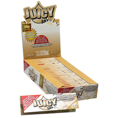 Juicy Jay’s 1 1/4″ Size Rolling Paper Marshmallow Flavor