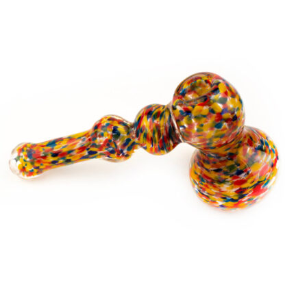 7″ Frit Glass Hammer Bubbler