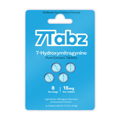 7Tabz 7-Hydroxymitragynine Pure Extract Tablets (4 Count)