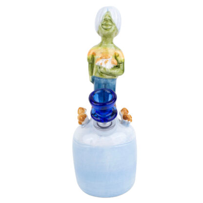 8″ Mushroom Dude Ceramic Water Pipe