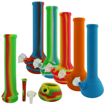 14″ Beaker Silicone Water Pipe