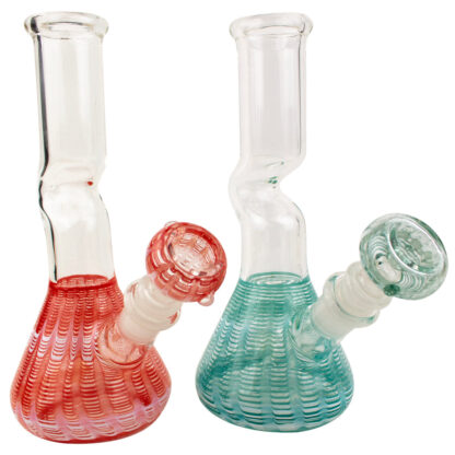 8″ Zong Bent Beaker Glass Water Pipe