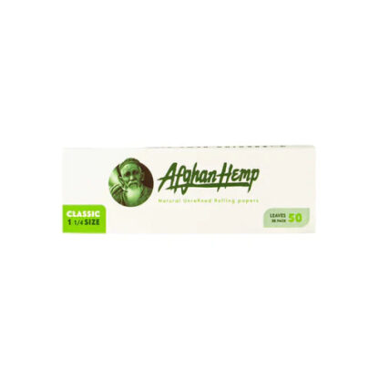 Afghan Hemp Classic 1 1/4″ Size Rolling Papers