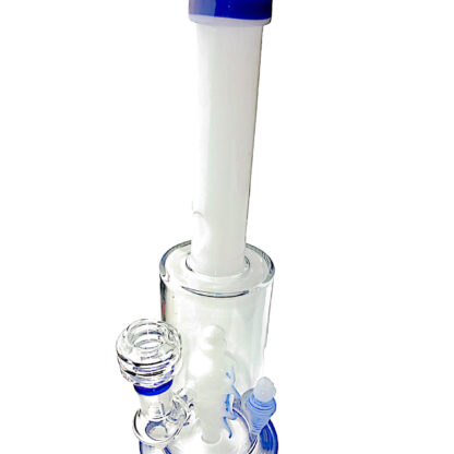 12″ Sea Shell Straight with Base Glass Water Pipe