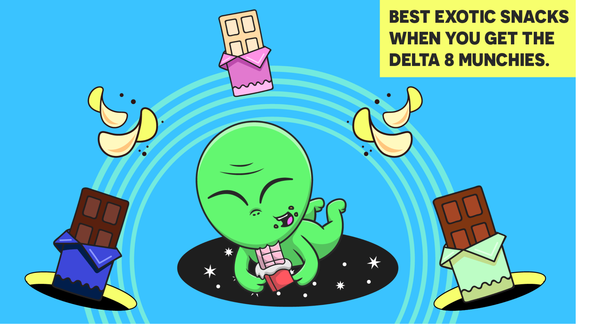 Best Exotic Snacks - Delta 8 Munchies