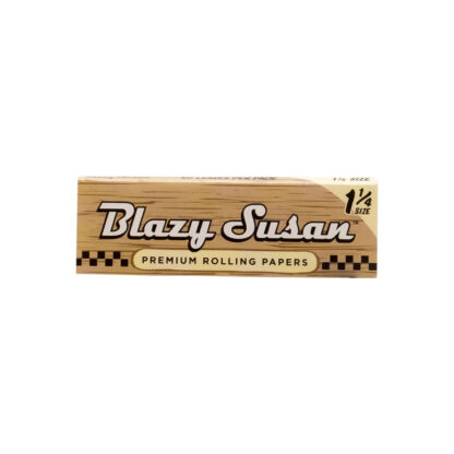 Blazy Susan Unbleached Rolling Papers – 1 1/4in