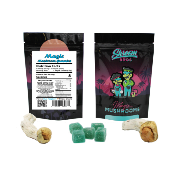 Psilo Mart Magic Mushroom Blue Enigma Gummies (5000mg)