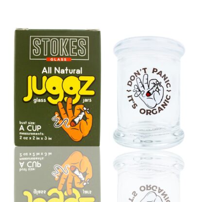 Stokes Juggz Don’t Panic Glass Jar