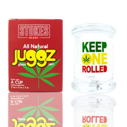 Stokes Juggz Keep One Rolled Glass Jar