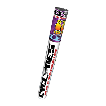 Cyclones Clear Transparent Cone The Purple Unknown Flavor