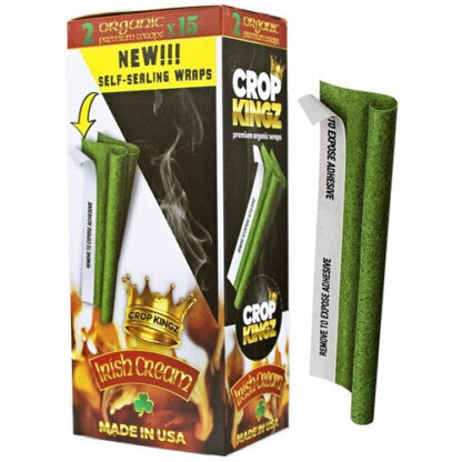 Crop Kingz Irish Cream Organic Hemp Wraps