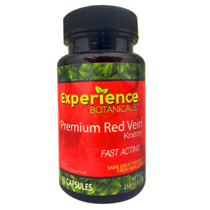 Experience Botanicals Kratom Fast Acting 42 Capsules