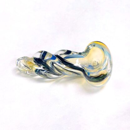 3″ Fumed Twisted Hand Pipe (Assorted Colors)