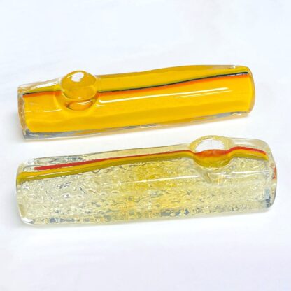 4.5″ Box Steamroller – Glass Hand Pipe (Assorted Colors)