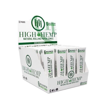 High Hemp 1 1/4″ Pre-Rolled Cones