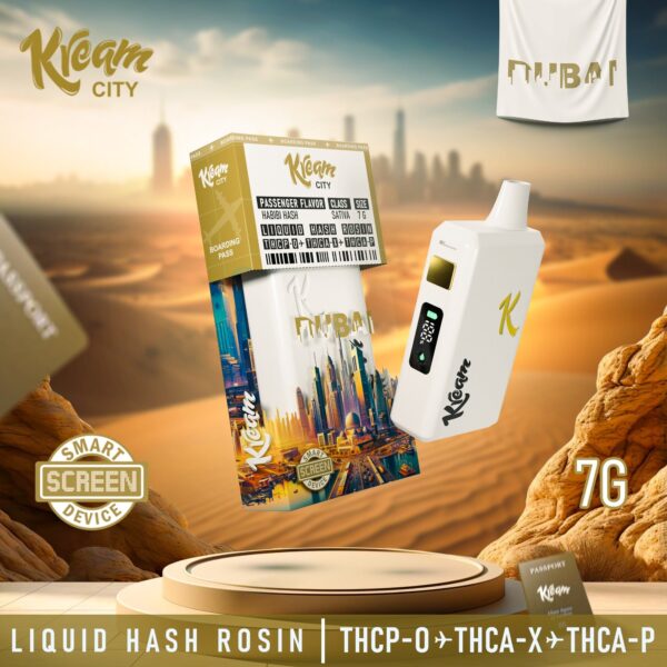 Kream City Liquid Hash Rosin Disposable (7000mg)