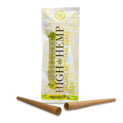 High Hemp Banana Goo Organic Cones