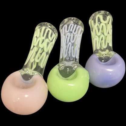 4.5″ Wig Wag Slime Glass Hand Pipe