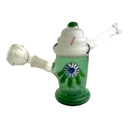 5″ Ice Cream Glass Water Pipe