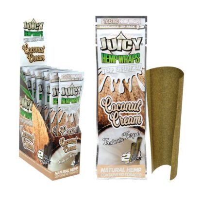 Juicy Jay’s Hemp Wraps Terp Enhanced Coconut Cream