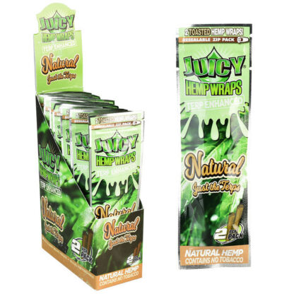 Juicy Jay’s Hemp Wraps Terp Enhanced Natural