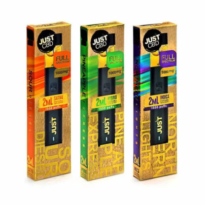 Just CBD Live Resin 1000mg 2ml Disposable Vape Device