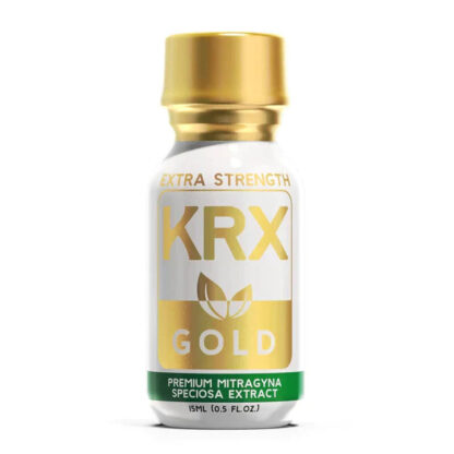 KRX Extra Strength Gold Kratom Shot 15ml