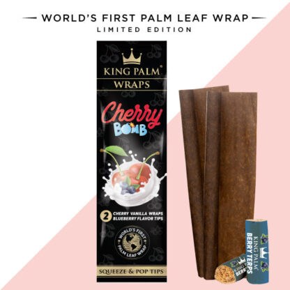 King Palm Cherry Vanilla Blueberry Wraps XL