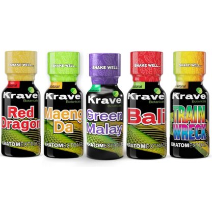 Krave Kratom Extract Liquid Shot