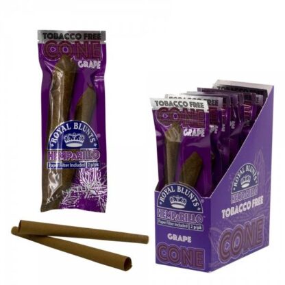 Royal Blunts Hemparillo Cones Grape