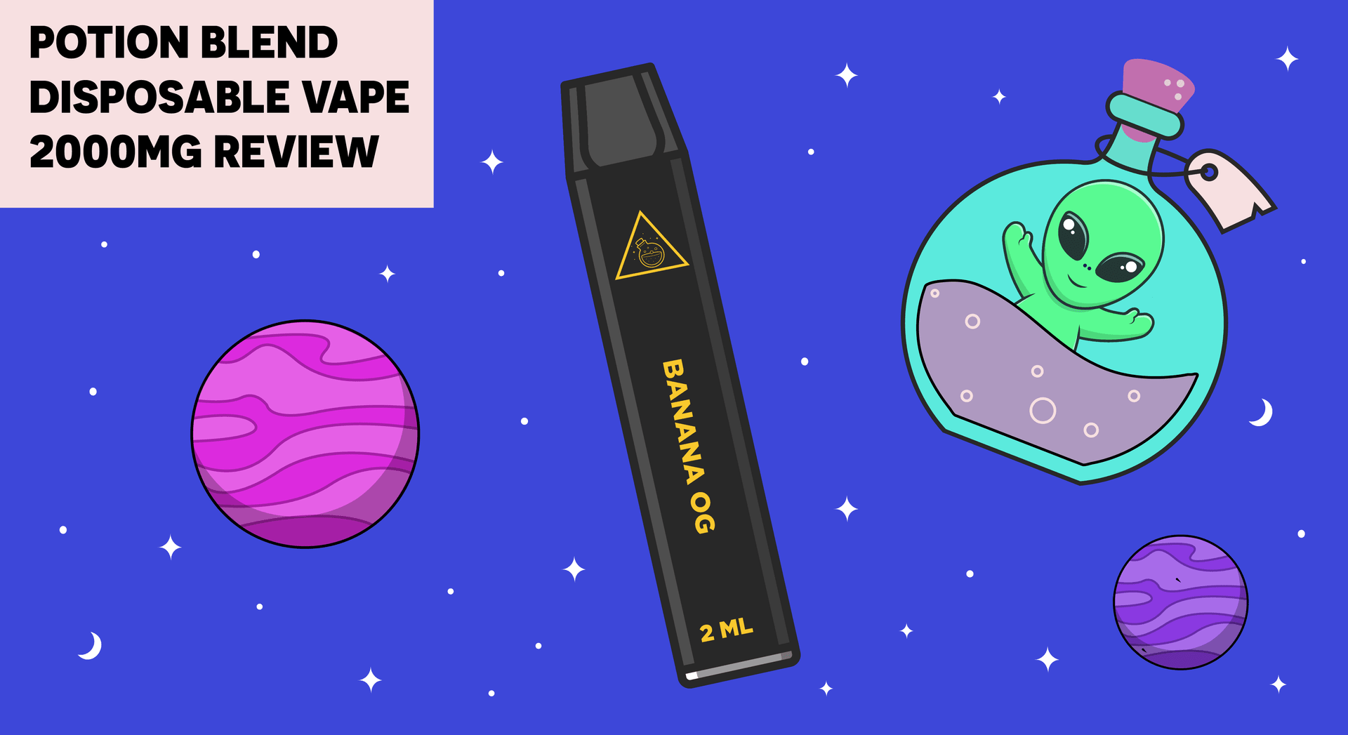 Potion Blend Disposable Vape 2000MG Review