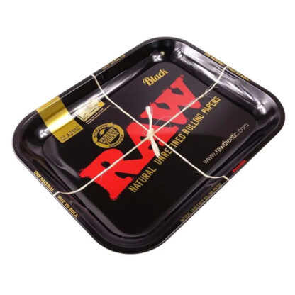 RAW Black Classic Small Rolling Tray