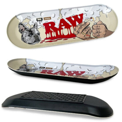 Raw Authentic x Boo Johnson Skate Deck Large Rolling Tray