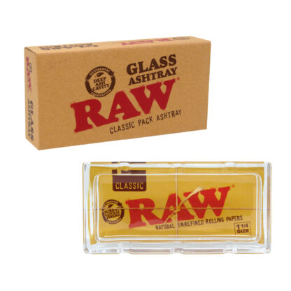 Raw Classic Pack Glass Ashtray