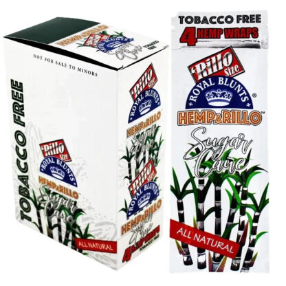 Royal Blunts Hemparillo Rillo Size Sugar Cane