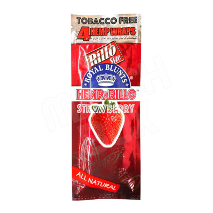 Royal Blunts Hemparillo Rillo Size Strawberry