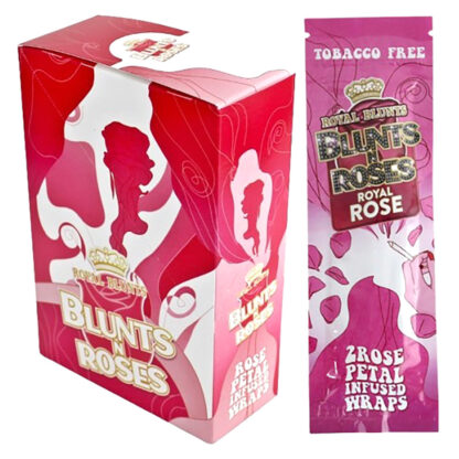 Royal Blunts | Blunts & Roses 2 Rose Petal Infused Wraps