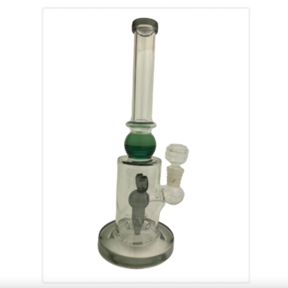 12″ Heart Showerhead Perc Glass Water Pipe