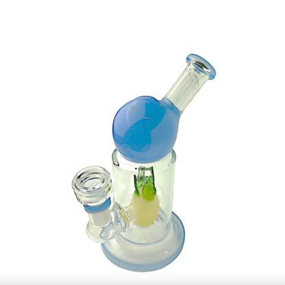 6.5″ Bubble Top with Pineapple Glass Water Pipe